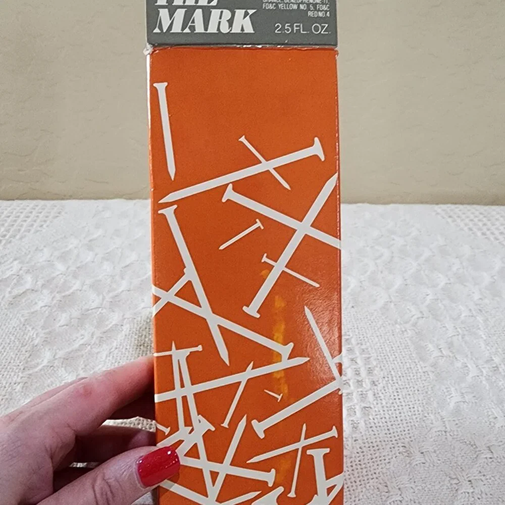Vintage Avon ON THE MARK HAMMER Bottle Decanter Wild Country Original Box